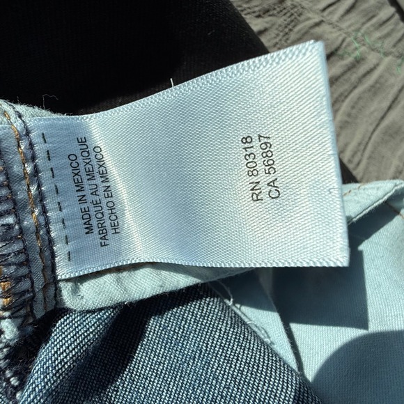 Lucky Brand Mid Rise Sweet Straight Leg Jeans Women's 27x32 Dark Wash Denim - Picture 9 of 9